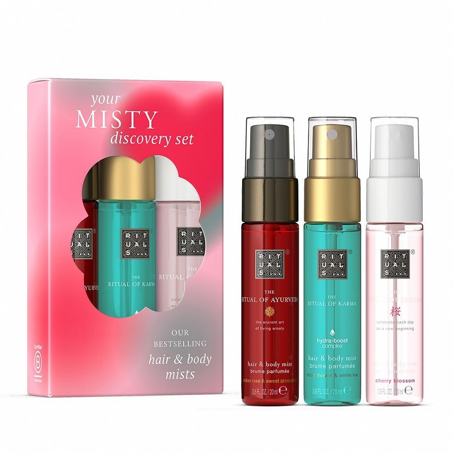 Rituals КОМПЛЕКТ Hair & Body Mist Discovery Trio