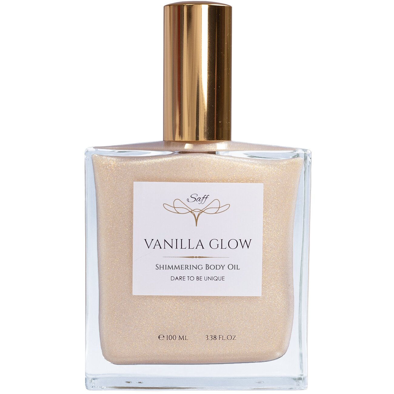 Saff Vanilla Glow Shimmering Body Oil