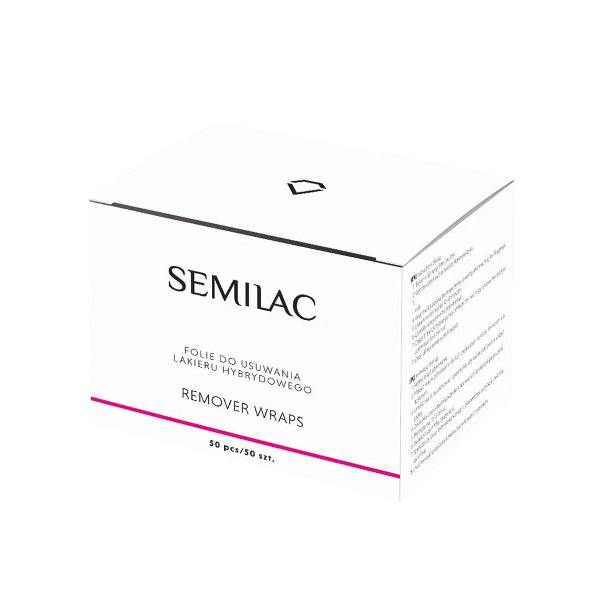 Semilac Remover Wraps 50 Pc.