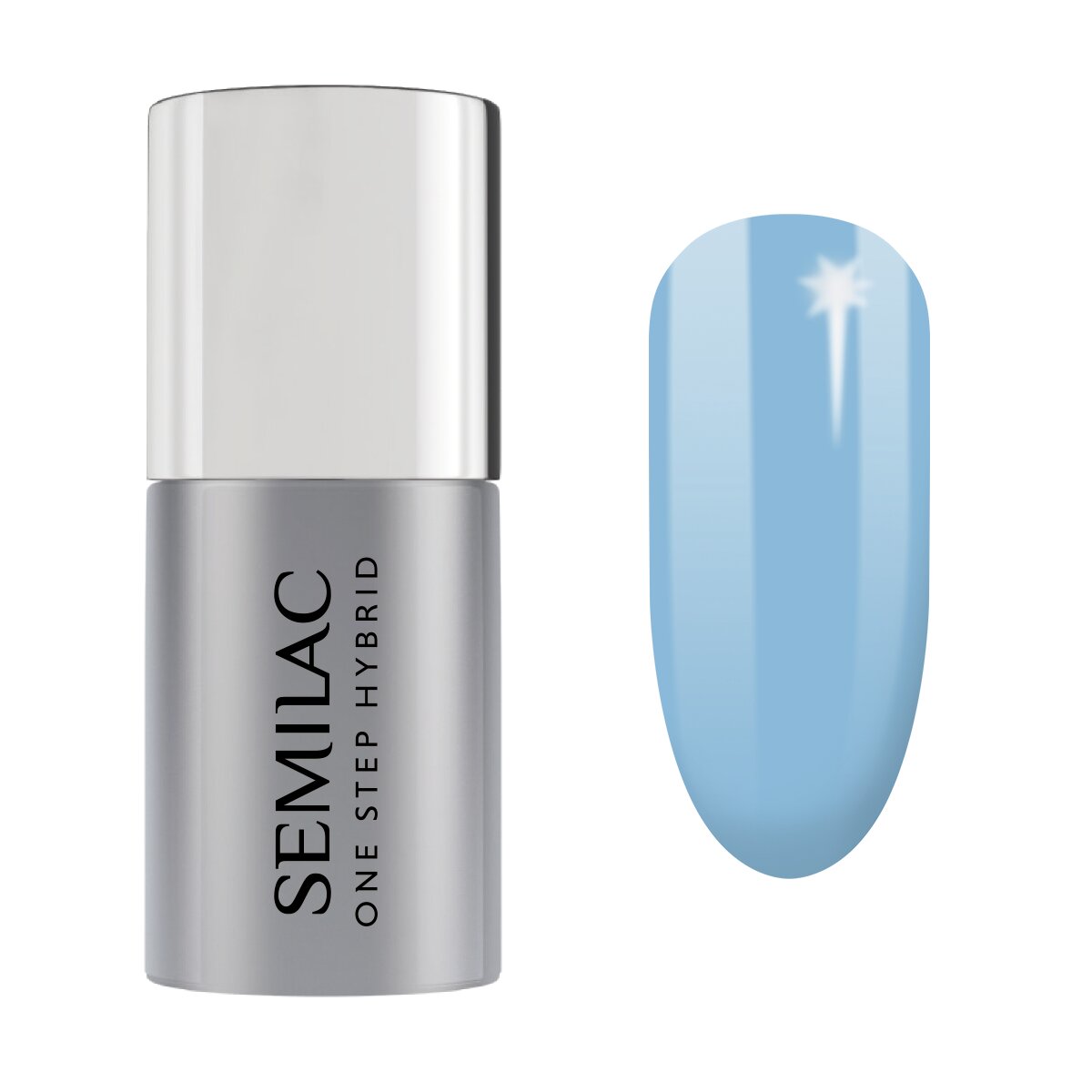 Semilac S810 One Step Hybrid Baby Blue 5Ml