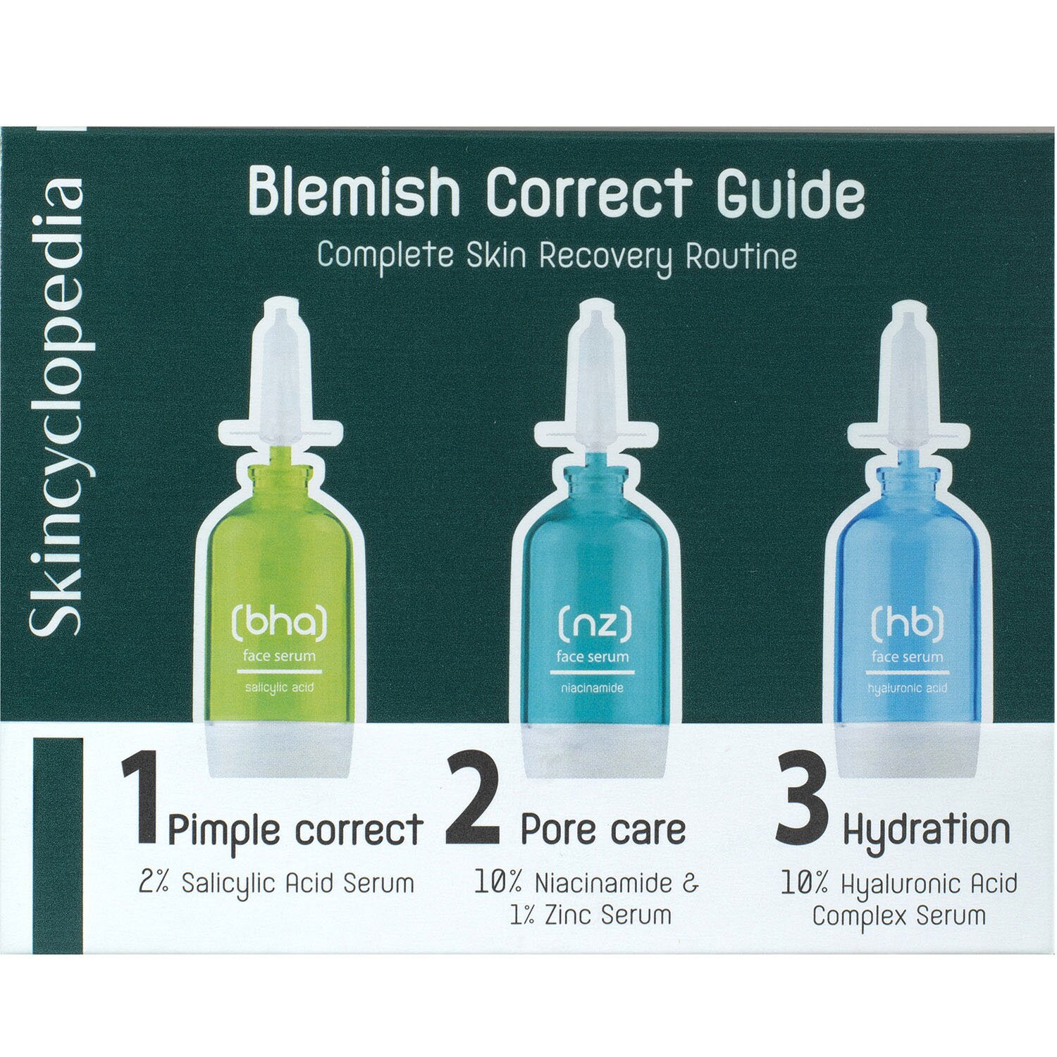 Skincyclopedia КОМПЛЕКТ Blemish Guide Set 3*15Ml