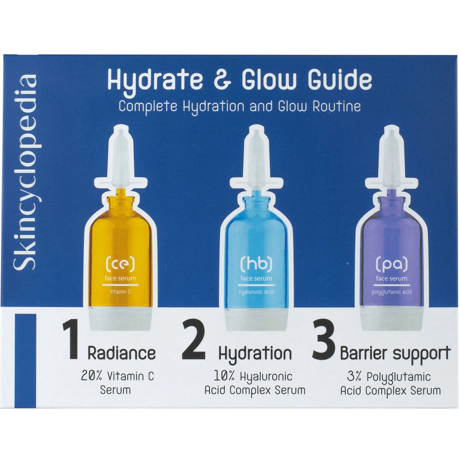 Skincyclopedia КОМПЛЕКТ Hydrate Guide Set 3*15Ml