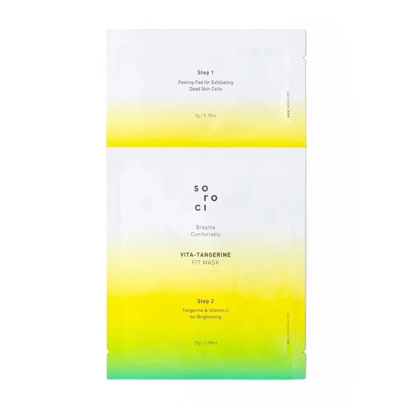 Soroci Vita-Tangerine Fit Mask