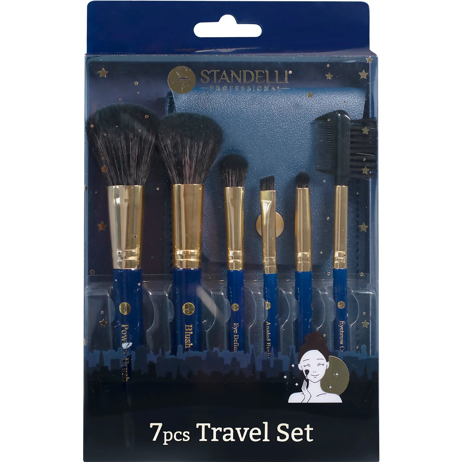 STANDELLI КОМПЛЕКТ Cosmetic Brush Set /7 Pieces/