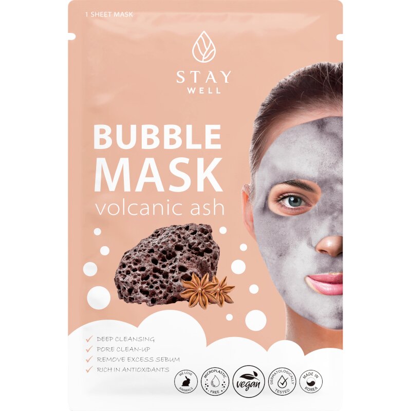 Stay Well Deep Cleansing Bubble Mask – VOLCANIC