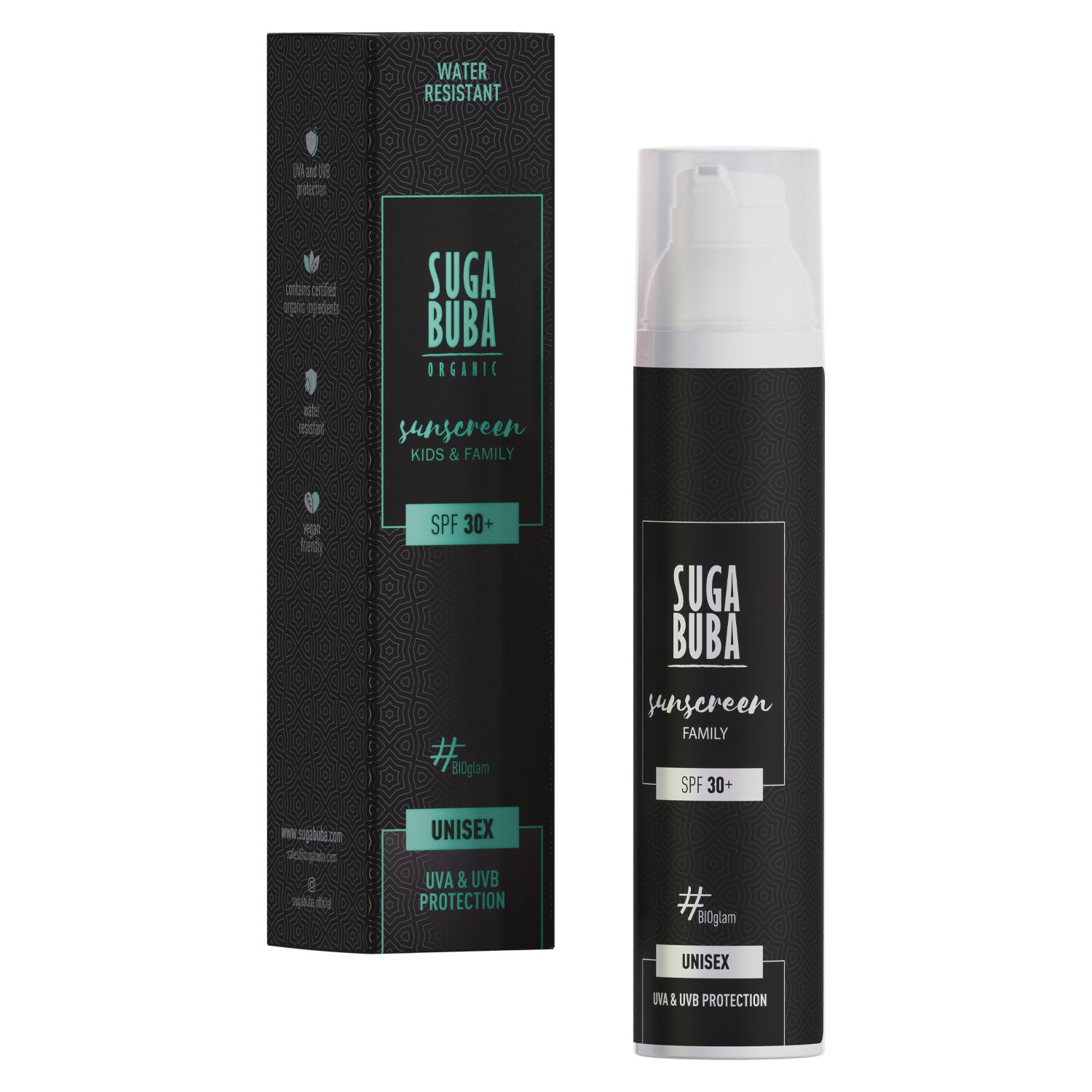 Suga Buba Слънцезащитен лосион SPF 30 с цинков оксид унисекс