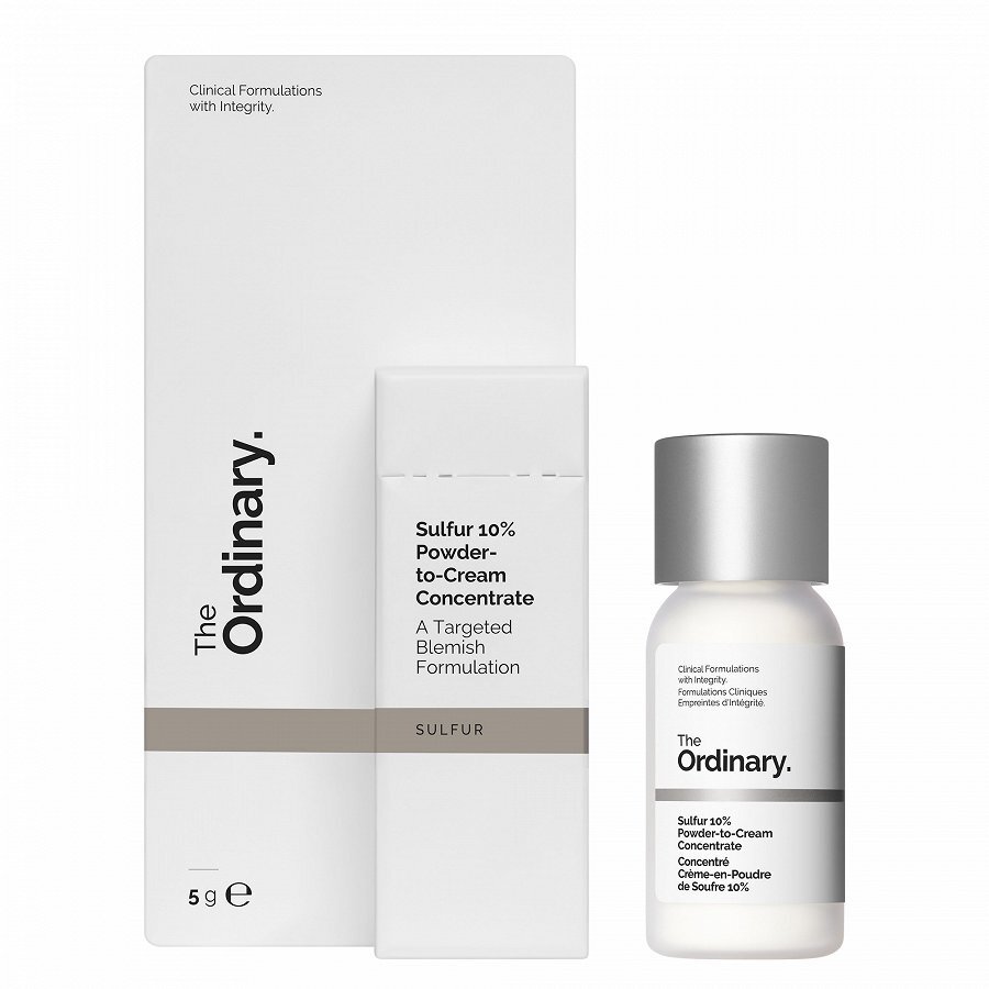 The Ordinary Sulfur 10% Powder-To-Cream Concentrate