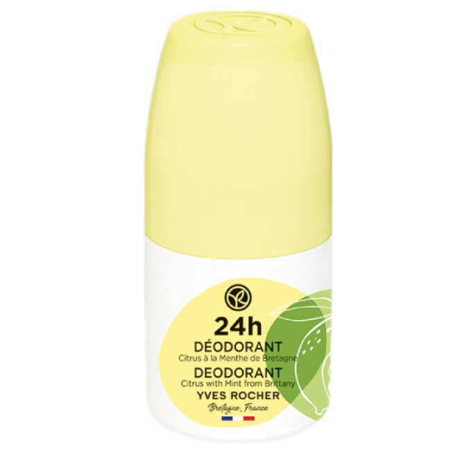 Yves Rocher Bain Nature Део Рол Он 24Ч Лимон И Мента