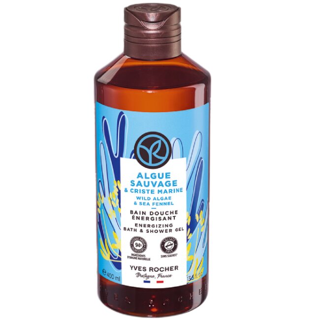Yves Rocher Bain Nature Душ Гел Диви Водорасли