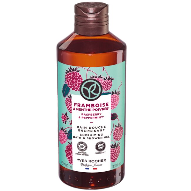 Yves Rocher Bain Nature Душ Гел Малина И Мента