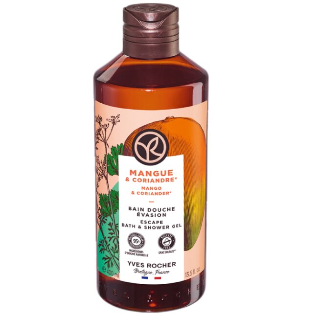 Yves Rocher Bain Nature Душ Гел Манго И Кориандър