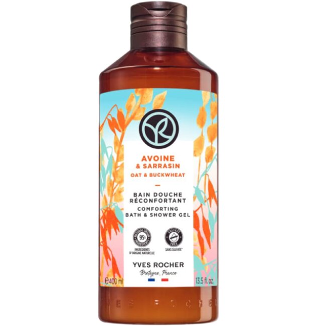 Yves Rocher Bain Nature Душ Гел Овесено Мляко И Елда