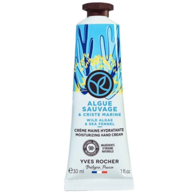 Yves Rocher Bain Nature Крем За Ръце Диви Водорасли