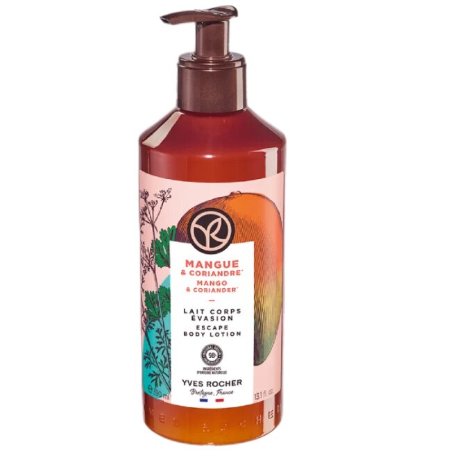 Yves Rocher Bain Nature Мляко За Тяло Манго И Кориандър