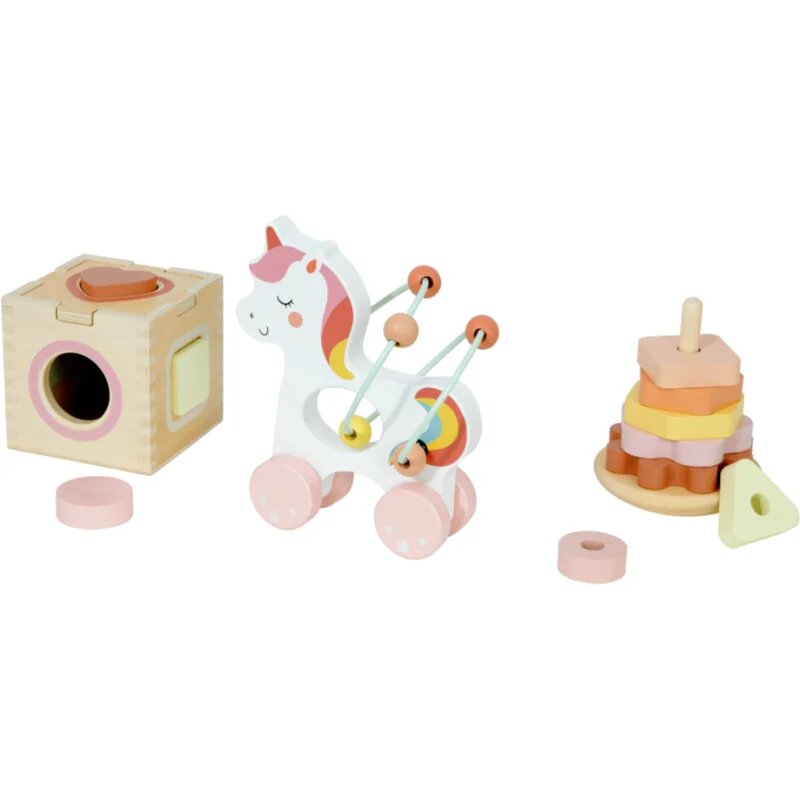 2Kids Toys Motor Skills Toys 3 in 1 Unicorn комплект играчки 3 бр.