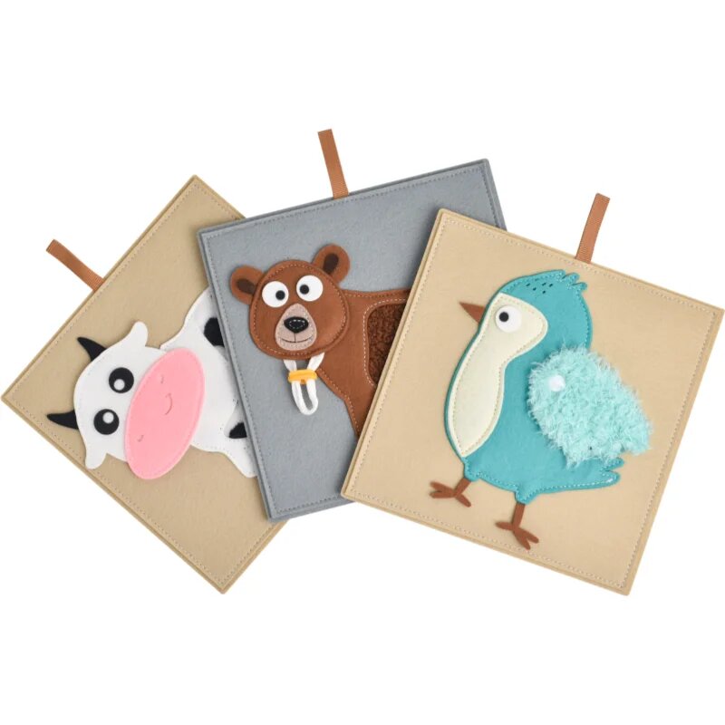 2Kids Toys Sensory Pictures Animals книжка с картинки 6 бр.