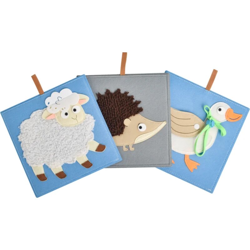 2Kids Toys Sensory Pictures Animals книжка с картинки 6 бр.