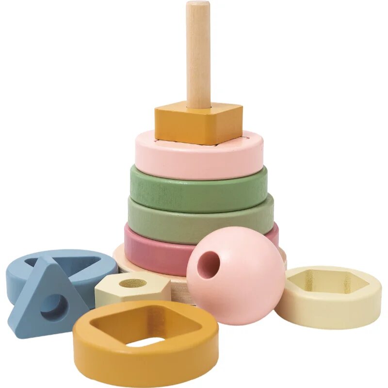 2Kids Toys Stacking Tower Toy пръстени за подреждане 12m+ 1 бр.