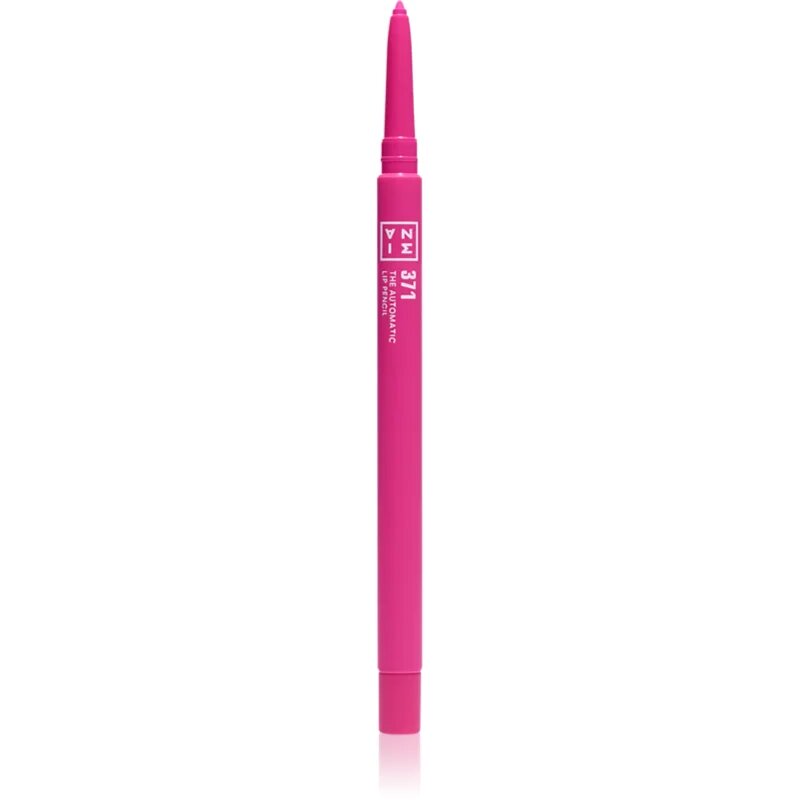3ina The Automatic Lip Pencil молив-контур за устни цвят 371 - Electric Pink 0.35 гр.