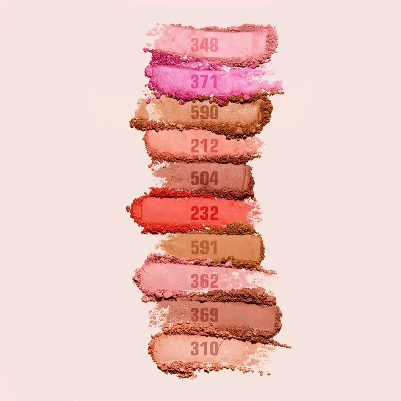 3ina The Blush компактен руж цвят 232 - Coral red matte 75 гр.