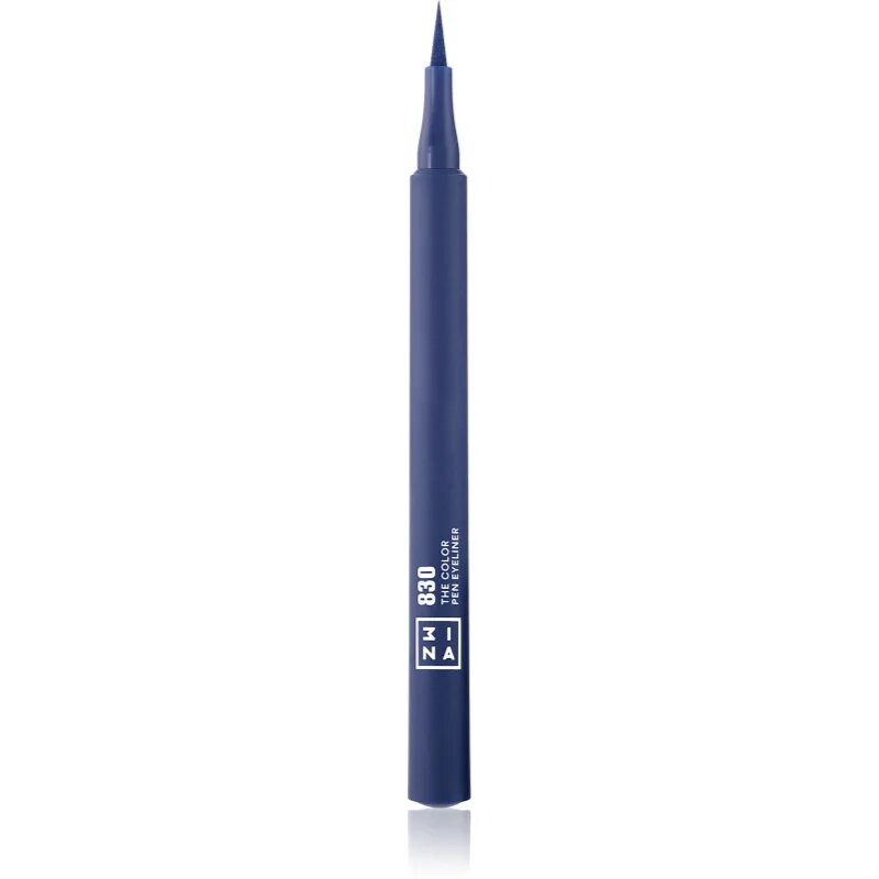 3ina The Color Pen Eyeliner очна линия в писалка цвят 830 - Navy blue 1 мл.