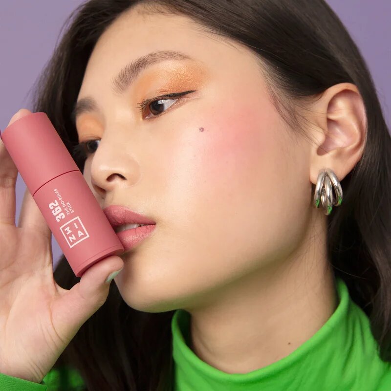 3ina The No-Rules Stick многофункционални молив за очи устните и скули цвят 362 - Pink 5 гр.