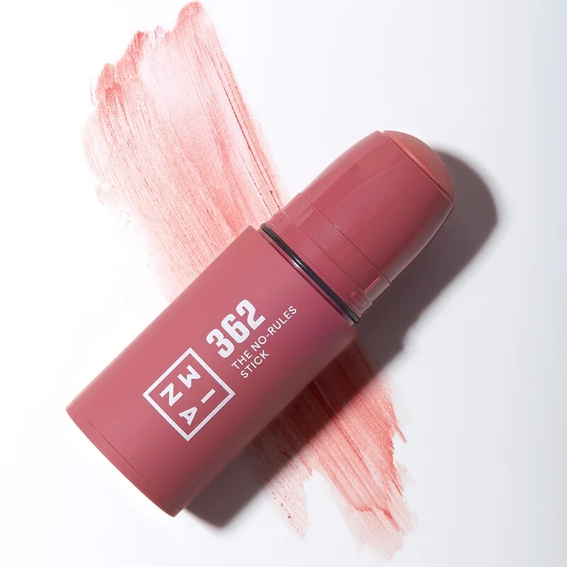 3ina The No-Rules Stick многофункционални молив за очи устните и скули цвят 362 - Pink 5 гр.