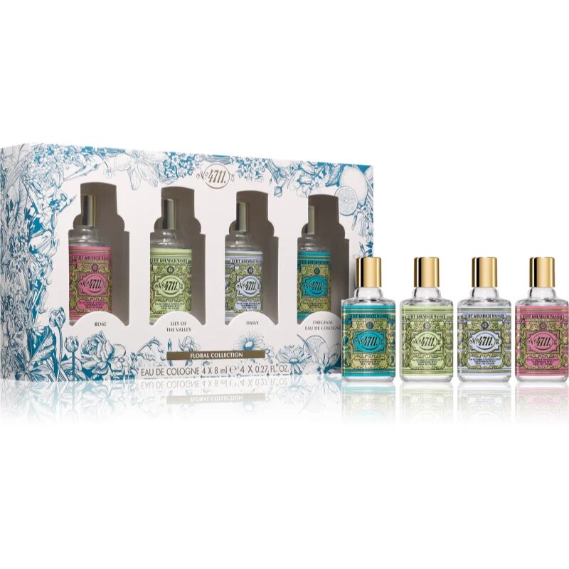 4711 Floral Collection Miniature Set подаръчен комплект унисекс 4x8 мл.