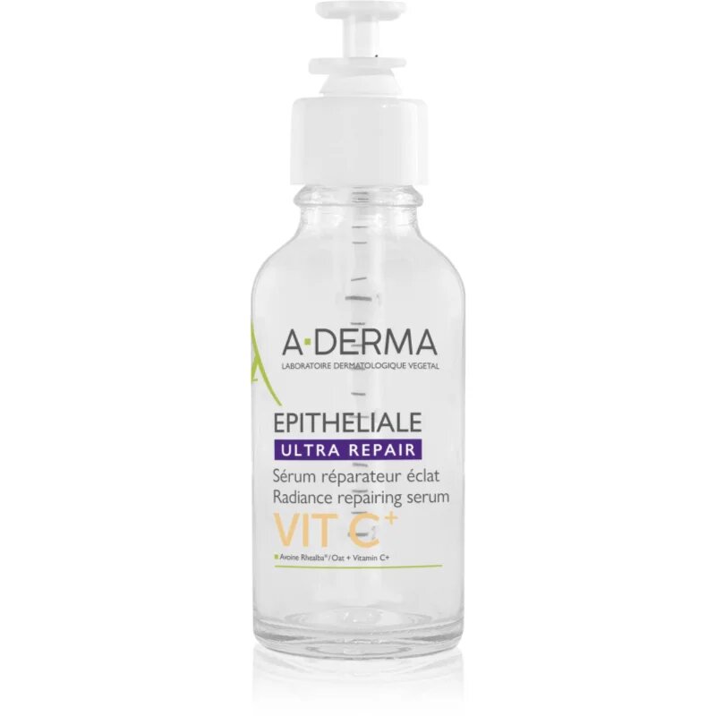 A-Derma Epitheliale Ultra Repair VIT C+ Radiance Repairing Serum регенериращ и озаряващ серум с витамин С 30 мл.