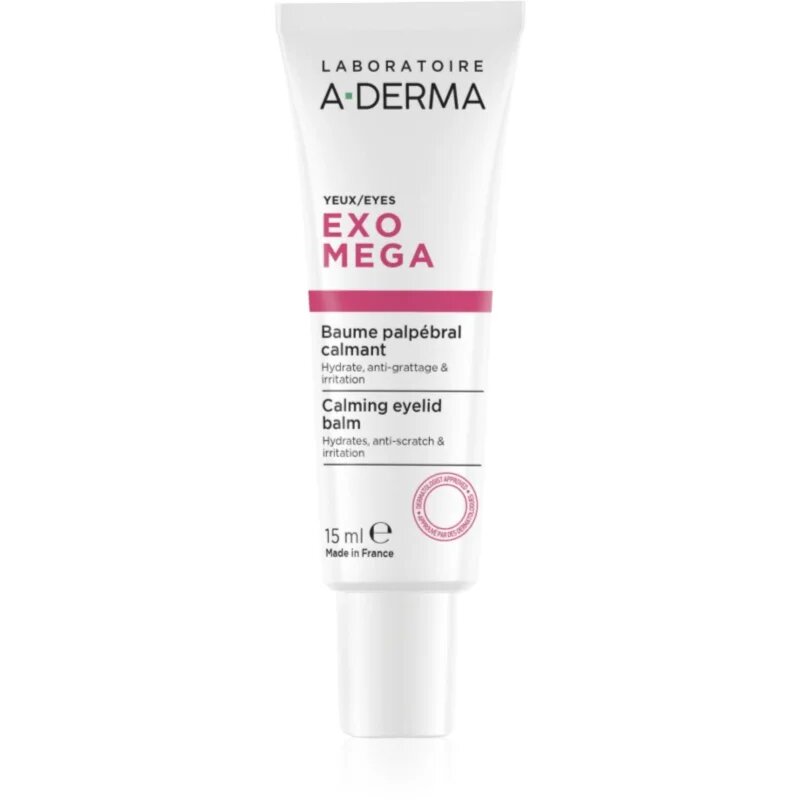 A-Derma Exomega Calming Eyelid Balm успокояващ крем за околоочната област 15 мл.
