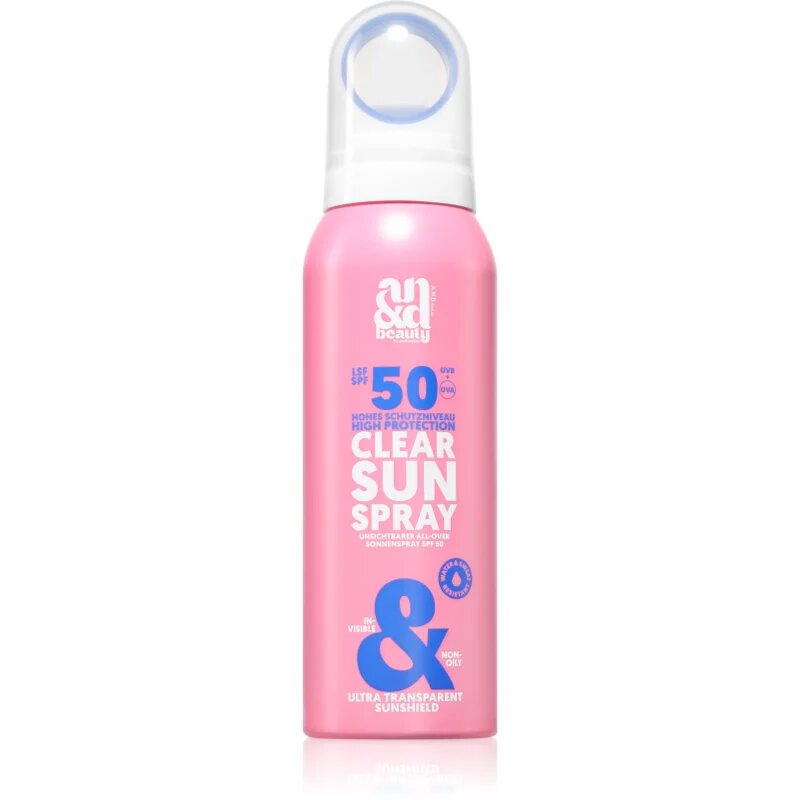 A.N.D. Beauty Clear Sun Spray невидим защитен спрей SPF 50 100 мл.