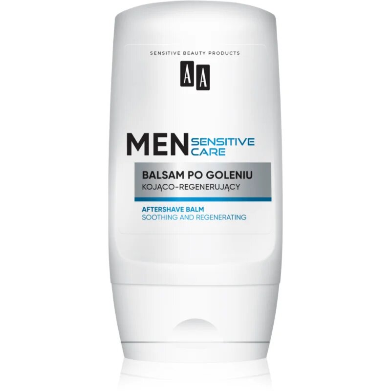 AA Cosmetics Men Sensitive успокояващ и хидратиращ балсам след бръснене за чувствителна кожа на лицето за мъже 100 мл.