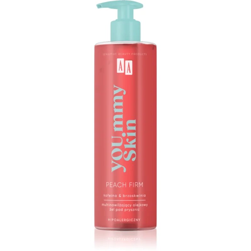 AA Cosmetics YOU.mmy Skin Peach Firm душ масло с хидратиращ ефект 400 мл.
