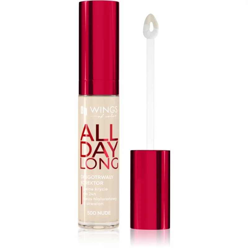 AA Wings of Color All Day Long Long Lasting Concealer течен коректор цвят 500 Ivory 6.2 гр.