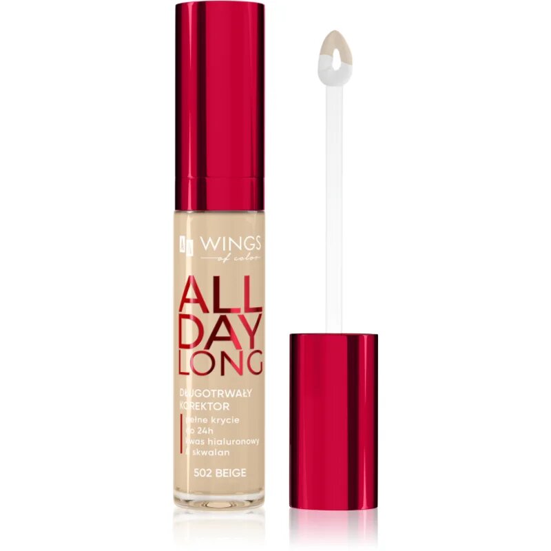 AA Wings of Color All Day Long Long Lasting Concealer течен коректор цвят 502 Beige 6.2 гр.
