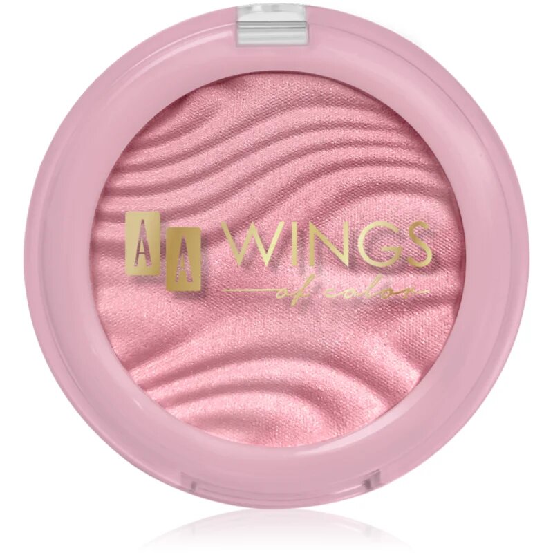 AA Wings of Color Blush & Go компактен руж цвят 02 Light Pink 4.5 гр.