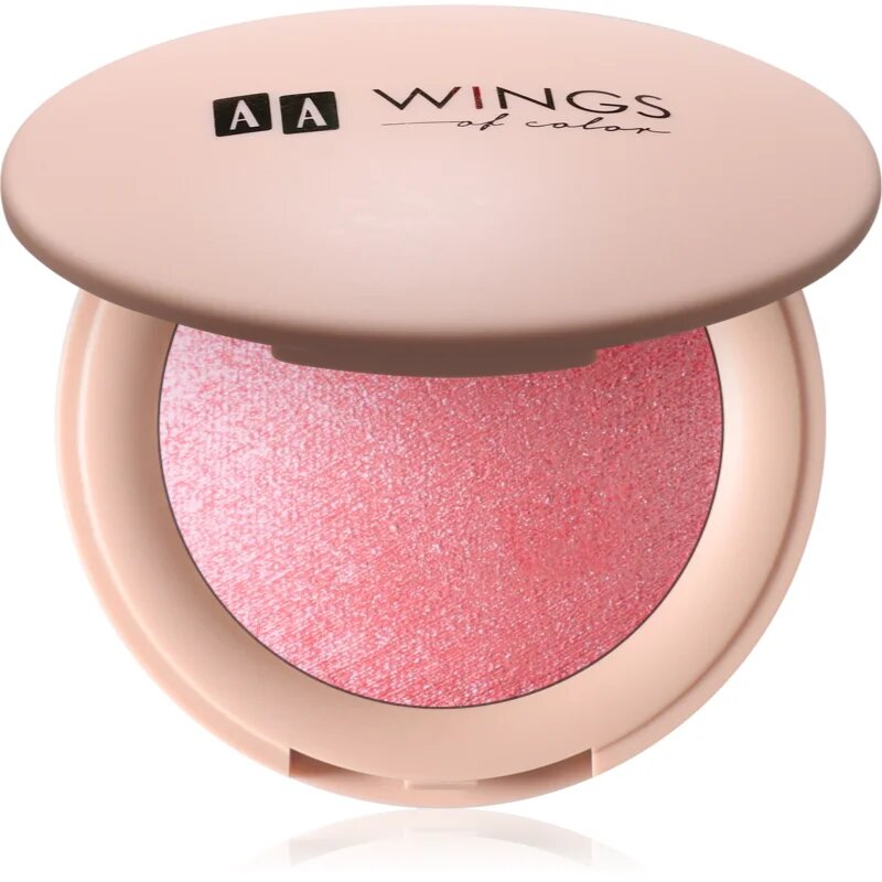 AA Wings of Color Power of Glow Illuminating Blush освежаващ руж цвят 01 Sunset Rose 4 гр.