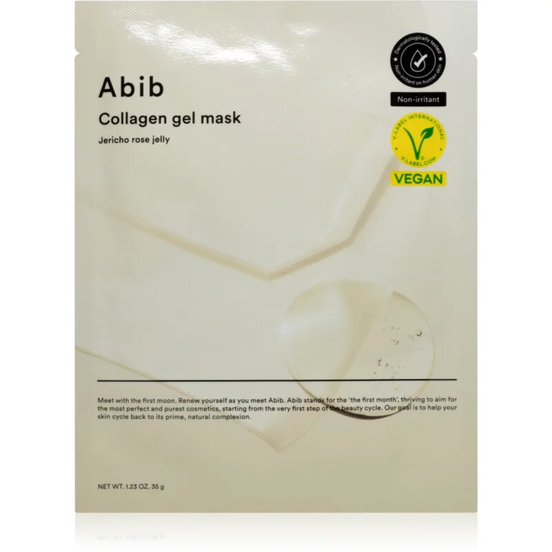 Abib Collagen Gel Mask Jericho Rose Jelly интензивна хидрогелна маска със стягащ ефект 35 гр.