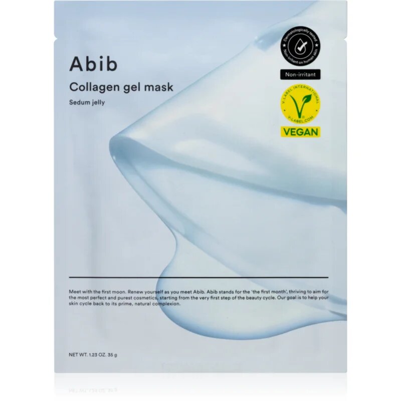 Abib Collagen Gel Mask Sedum Jelly интензивна хидрогелна маска с хидратиращ ефект 35 гр.