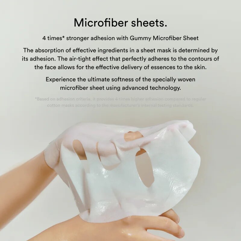 Abib Gummy Sheet Mask Vita Sticker озаряваща платнена маска с успокояващ ефект 27 мл.