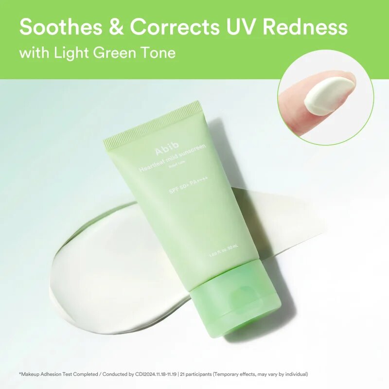 Abib Heartleaf Mild Sunscreen Relief Tube слънцезащитен крем за лице с успокояващ ефект SPF 50+ 50 мл.