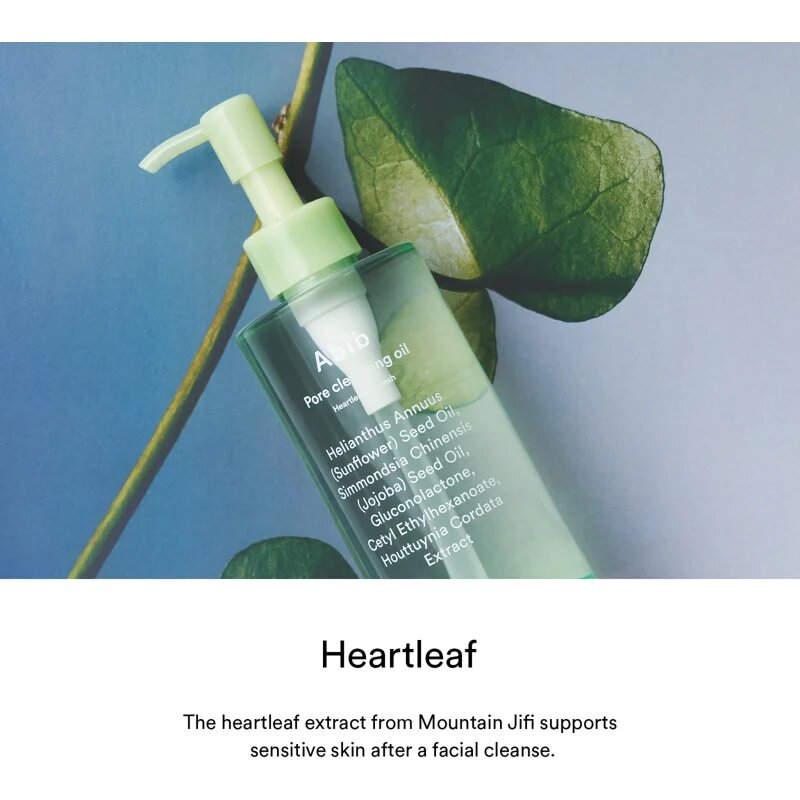 Abib Heartleaf Pore Cleansing Oil-wash нежно почистващо олио с успокояващ ефект 200 мл.
