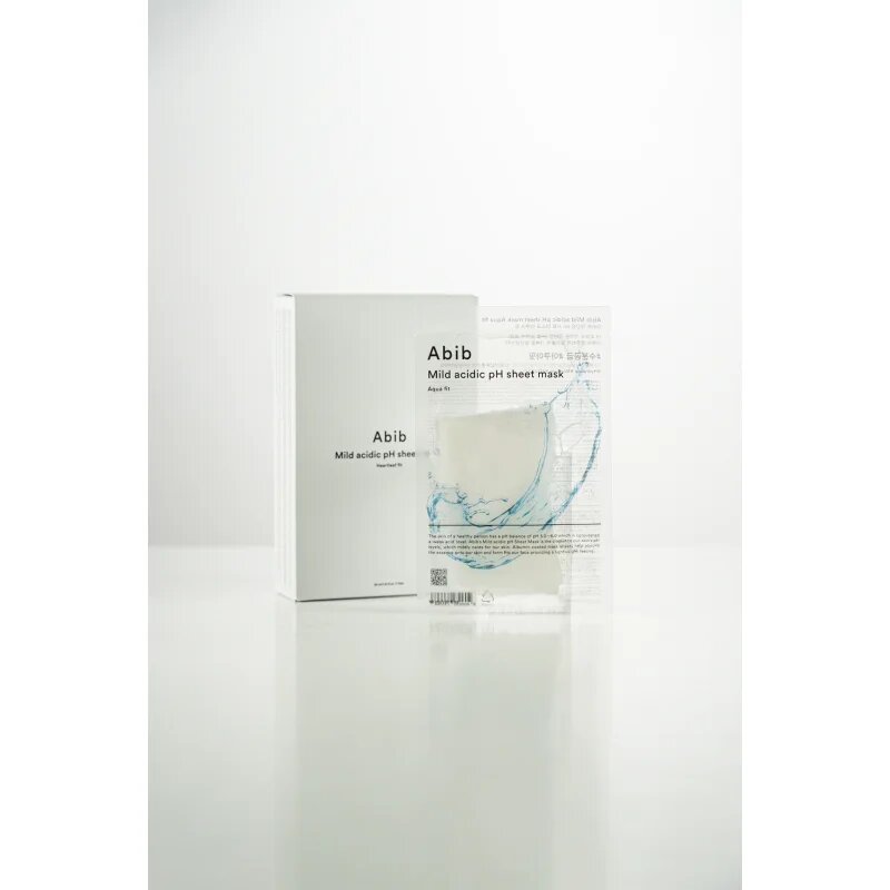 Abib Mild Acidic pH Sheet Mask Aqua Fit платнена маска за интензивна хидратация 30 мл.