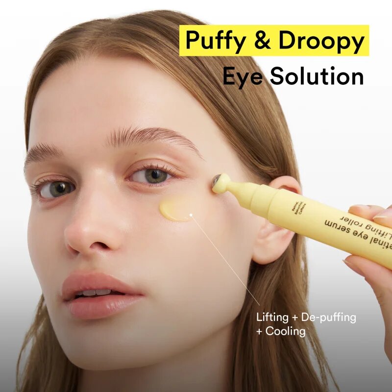 Abib Retinal Eye Serum Lifting Roller охлаждащ рол-он за околоочната зона против бръчки отоци и черни кръгове 15 мл.