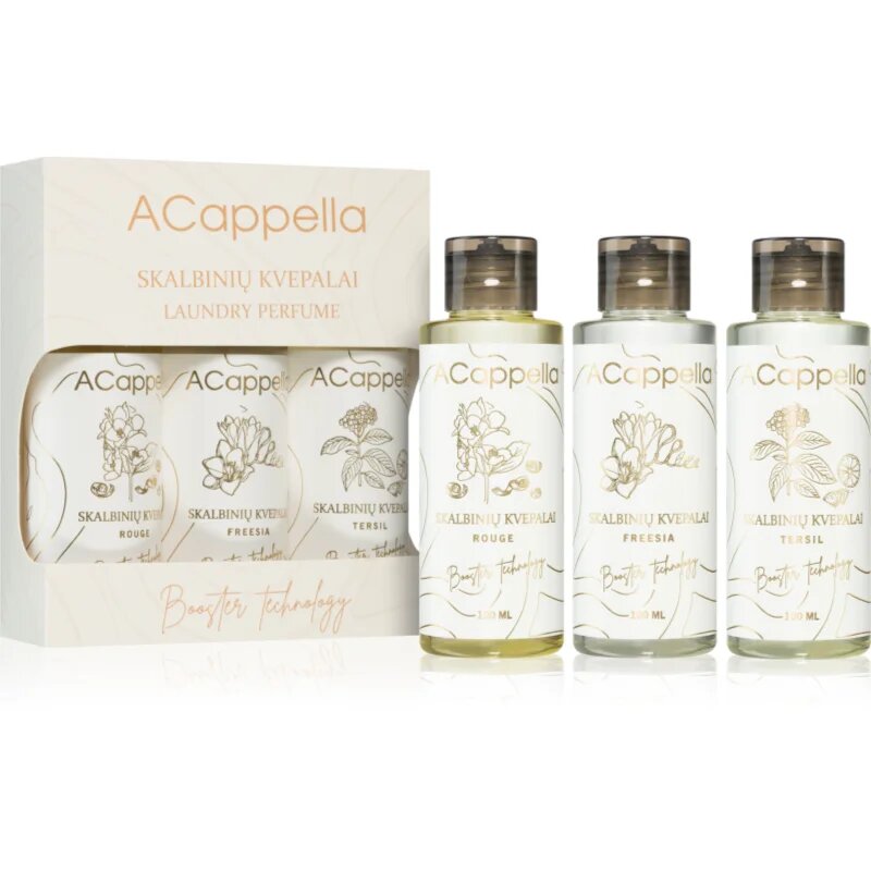 ACappella Laundry Parfume aромат за пране 3x100 мл.