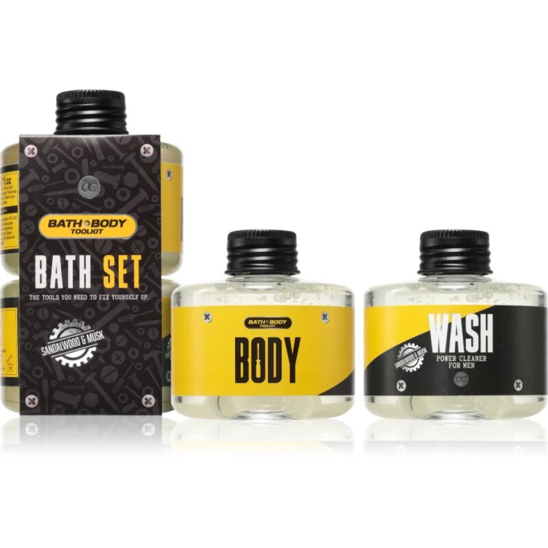 Accentra BATH and BODY TOOLKIT подаръчен комплект за мъже