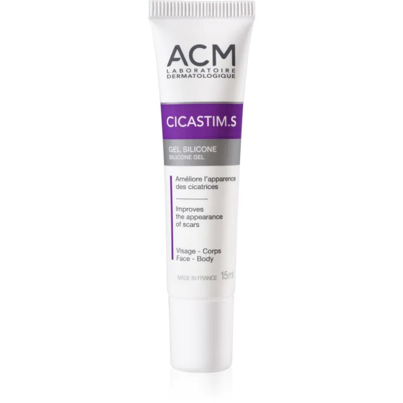 ACM Cicastim S Silicone Gel възстановителна грижа за лечение на рани 15 мл.