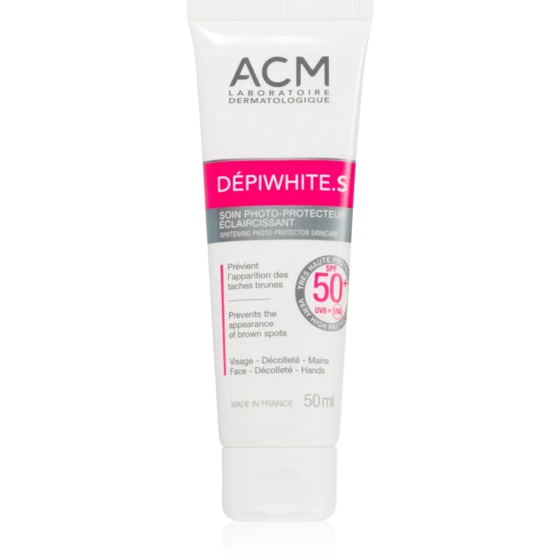 ACM Dépiwhite S защитен крем за лице и деколте SPF 50+ 50 мл.