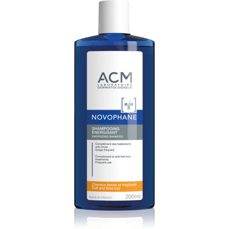 ACM Novophane подсливащ шампоан за слаба склонна към оредяване коса 200 мл.