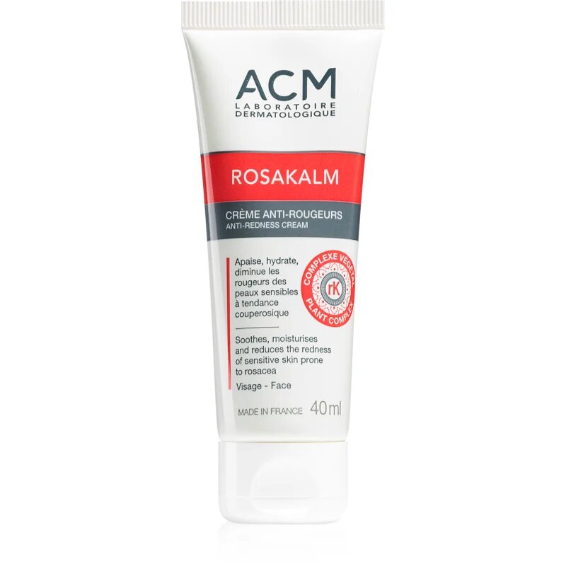 ACM Rosakalm Anti-Redness Cream дневен крем за чувствителна кожа на лицето склонна към зачервяване 40 мл.